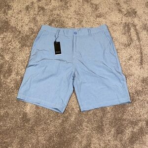 Amphibian In And Out Of The Water Blue Shorts SIZE 34